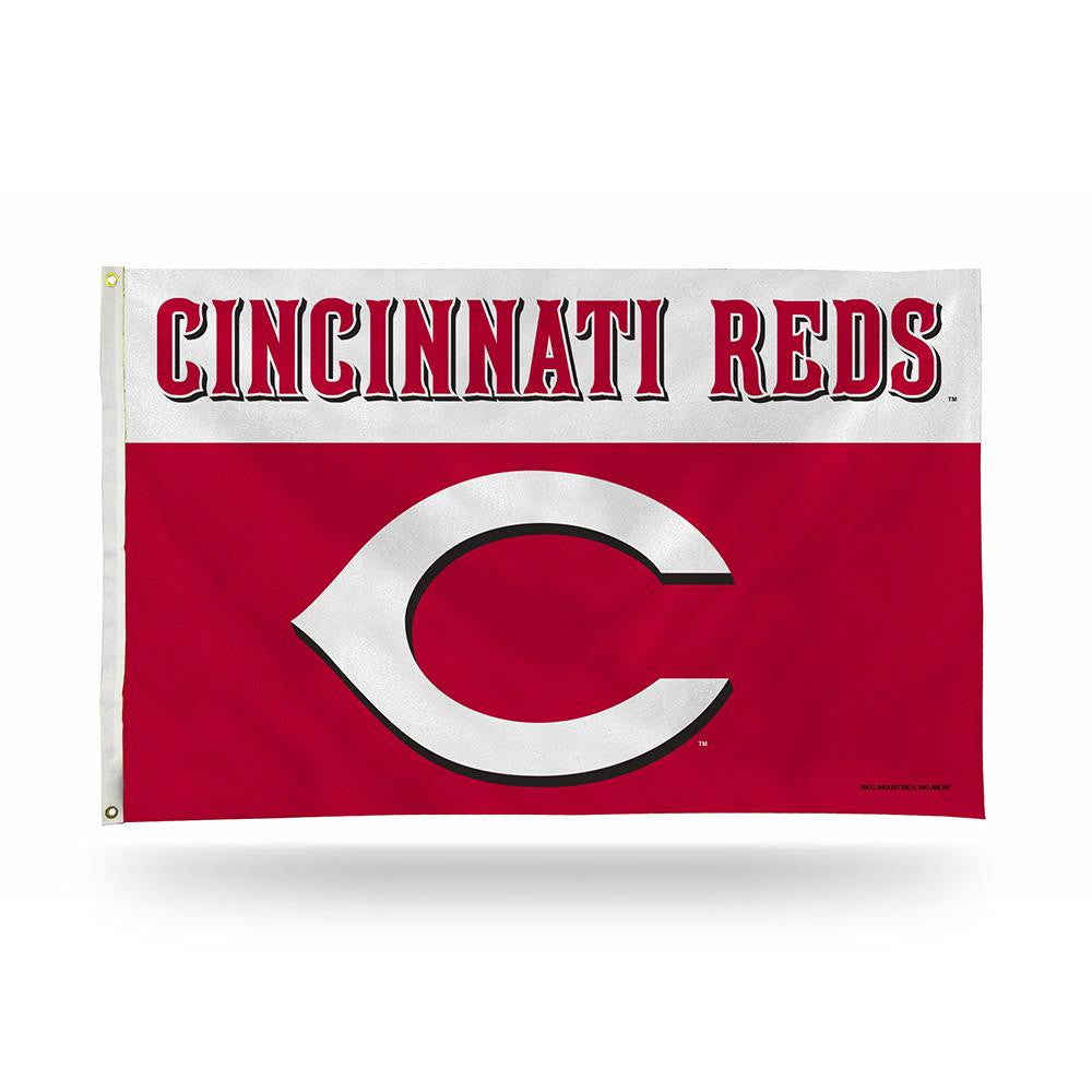 Cincinnati Reds MLB 3ft x 5ft Banner Flag