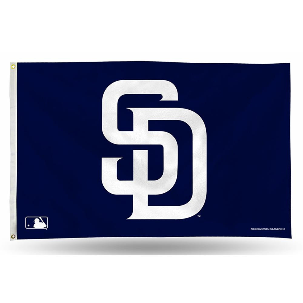 San Diego Padres MLB 3in x 5in Banner Flag