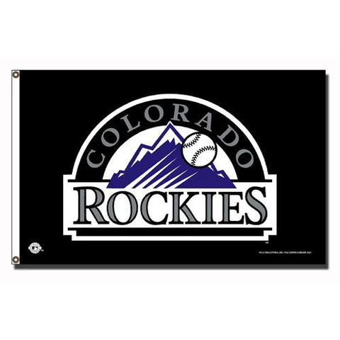 Colorado Rockies MLB 3x5 Flag