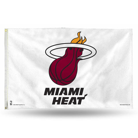 Miami Heat NBA 3ft x 5ft Banner Flag