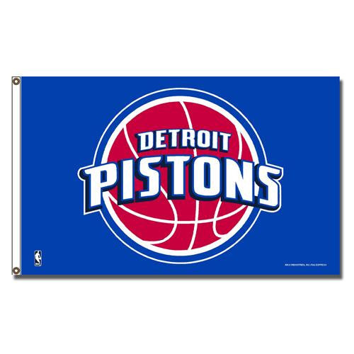 Detroit Pistons NBA 3x5 Flag