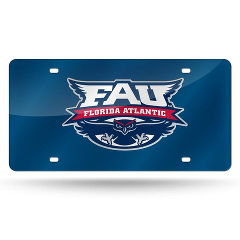 Florida Atlantic Owls NCAA Laser Cut License Plate Tag