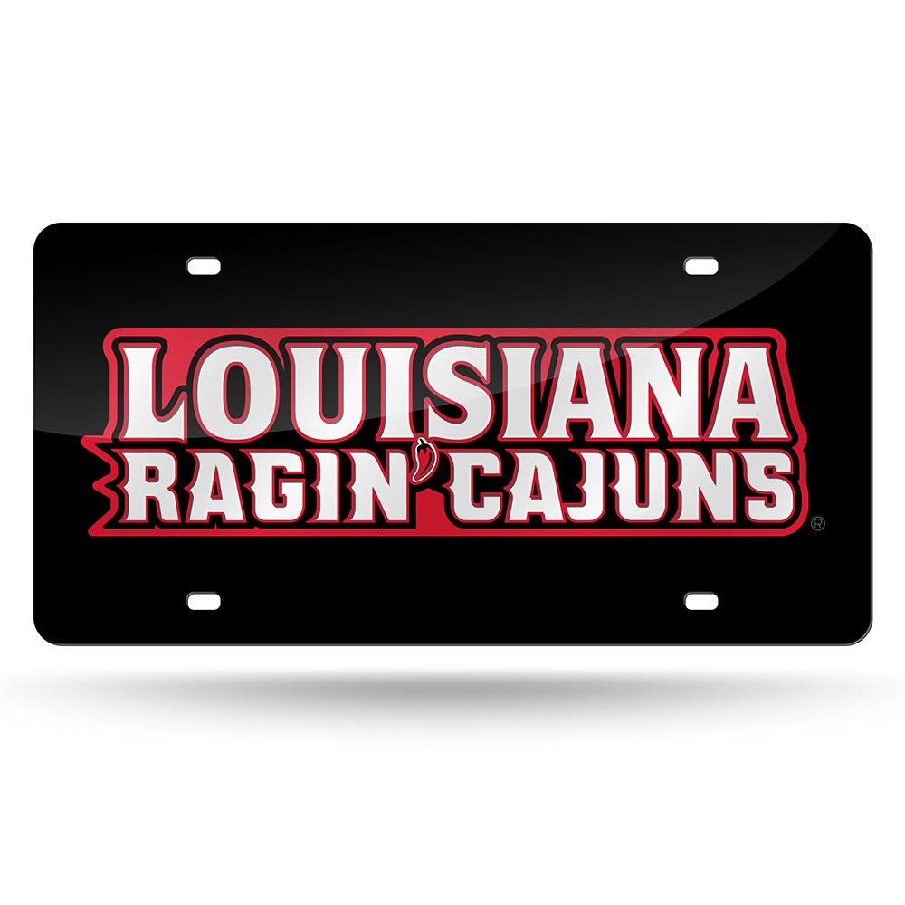 Louisiana Lafayette Ragin Cajuns NCAA Laser Cut License Plate Tag