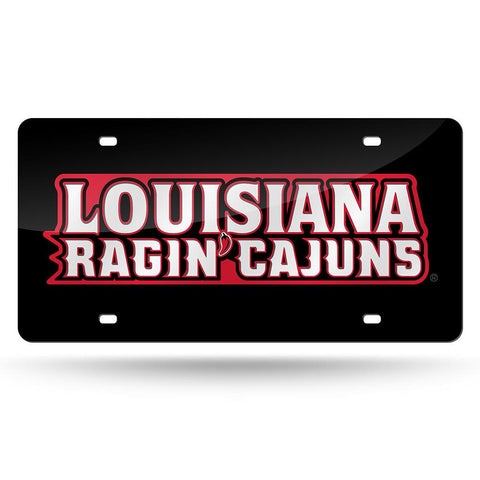 Louisiana Lafayette Ragin Cajuns NCAA Laser Cut License Plate Tag