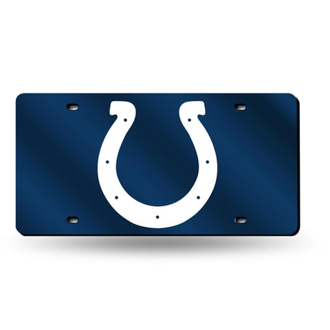 Indianapolis Colts NFL Laser Cut License Plate Tag