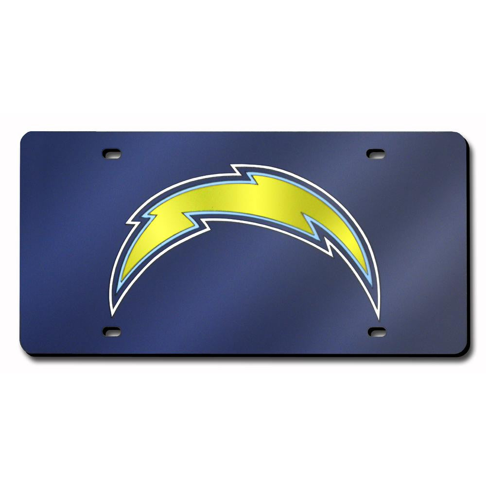 San Diego Chargers NFL Laser Cut License Plate Cover