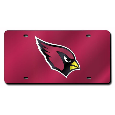 Arizona Cardinals NFL Laser Cut License Plate Cover