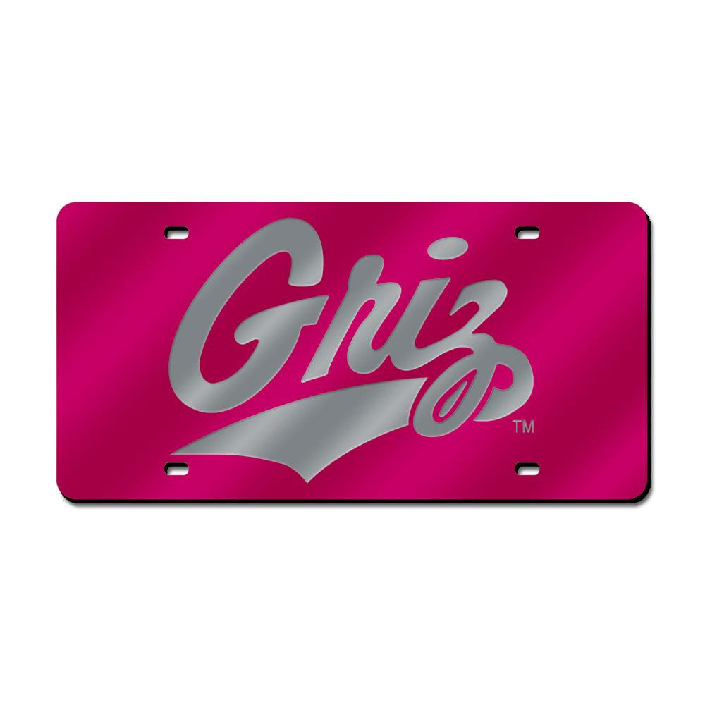 Montana Grizzlies NCAA Laser Cut License Plate Cover