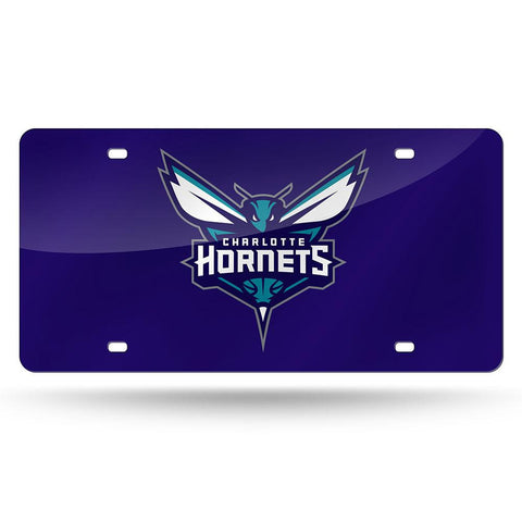 Charlotte Hornets NBA Laser Cut License Plate Cover Colored