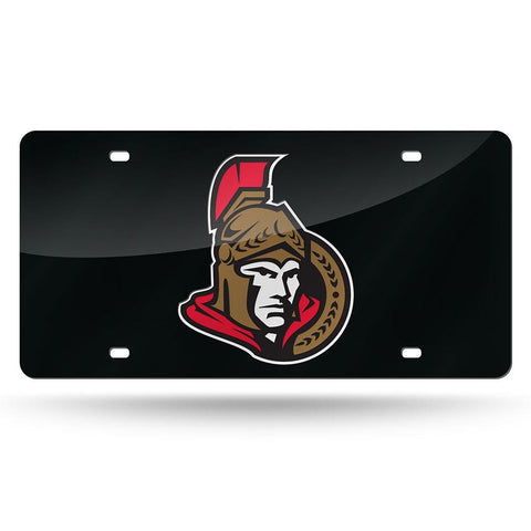 Ottawa Senators NHL Laser Cut License Plate Cover Colored