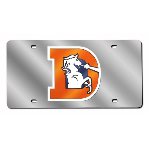 Denver Broncos NFL Laser Cut License Plate Cover