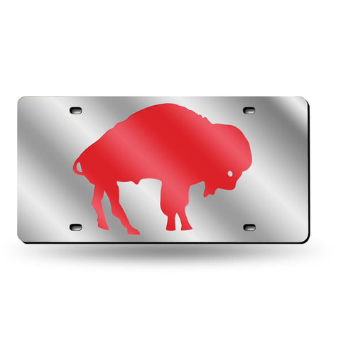 Buffalo Bills NFL Laser Cut License Plate Tag (Throwback)