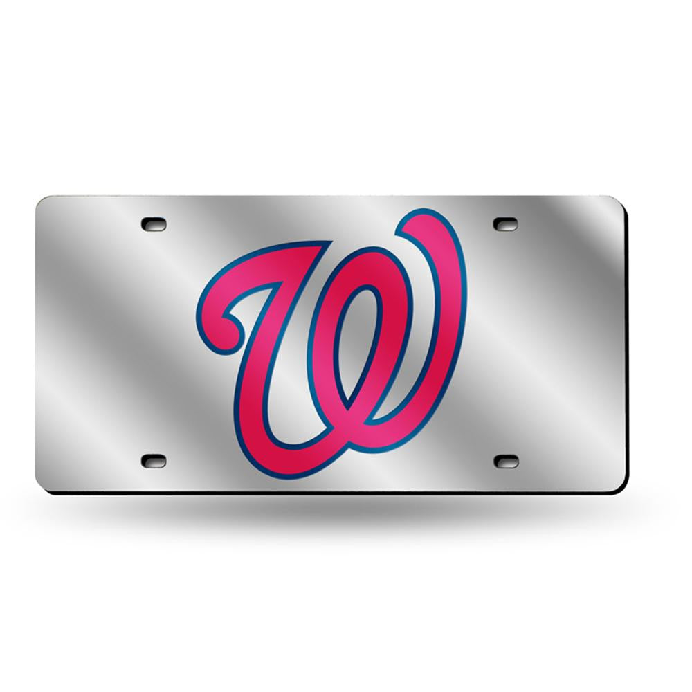 Washington Nationals MLB Laser Cut License Plate Tag