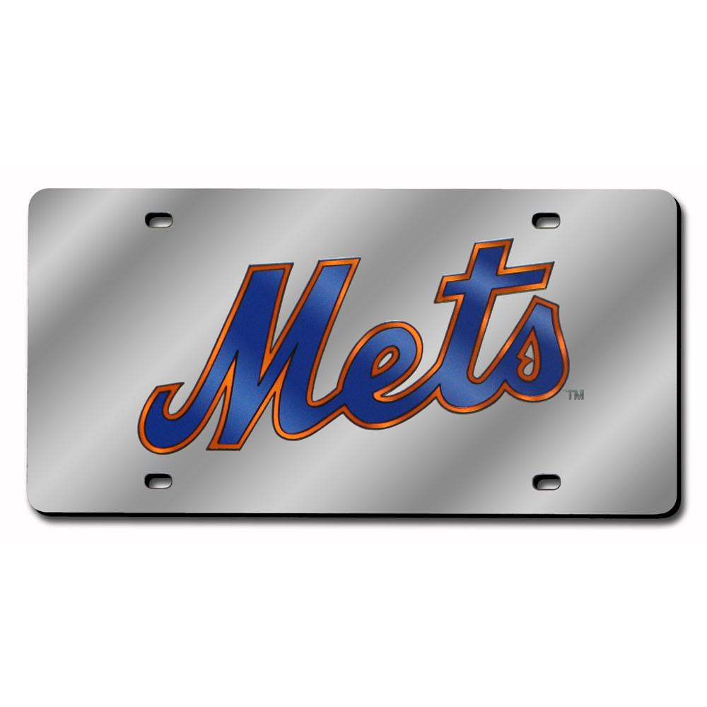 New York Mets MLB Laser Cut License Plate Cover