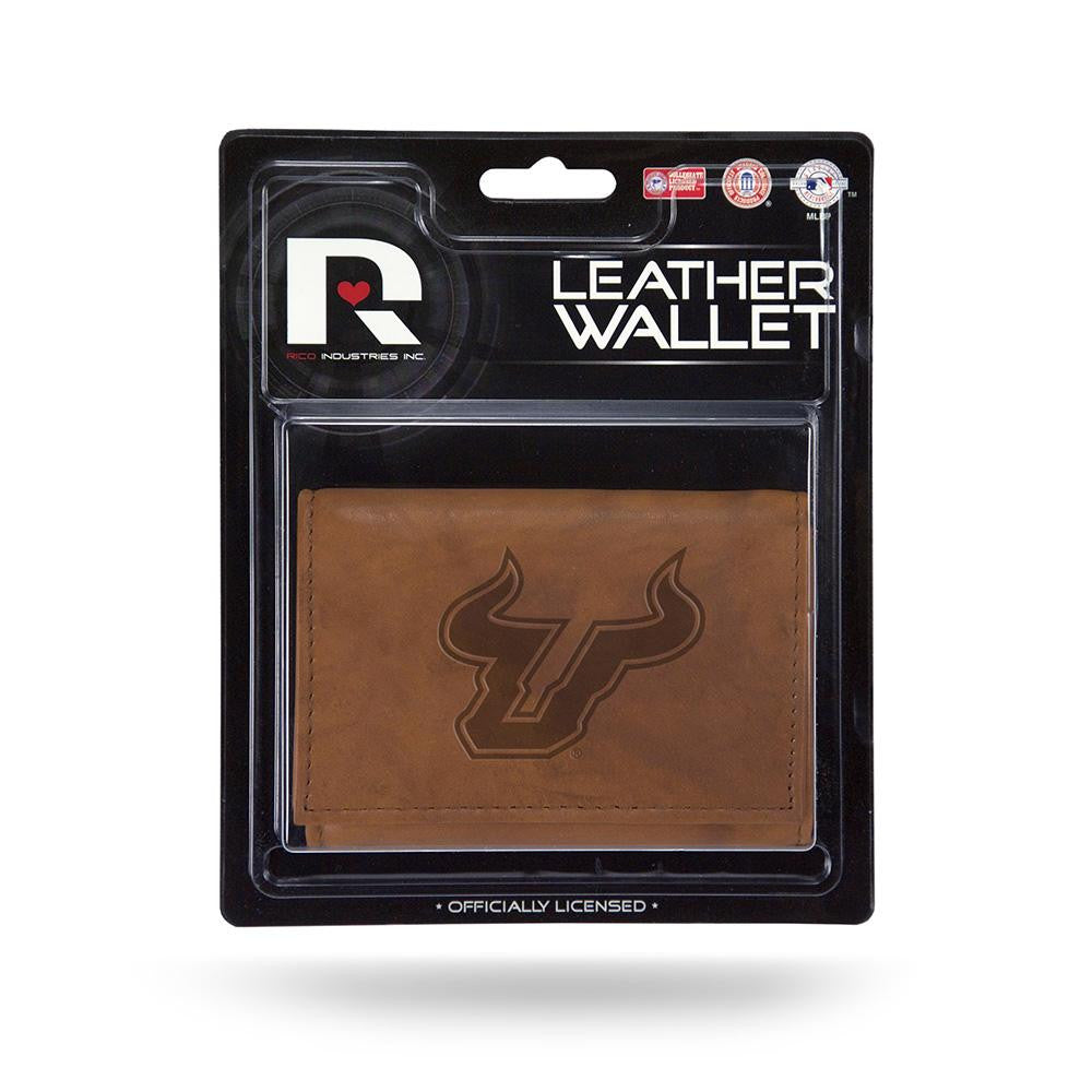 South Florida Bulls NCAA Manmade Leather Tri-Fold