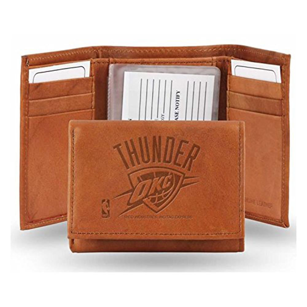 Oklahoma City Thunder NBA Manmade Leather Tri-Fold