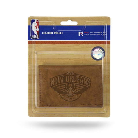 New Orleans Pelicans NBA Manmade Leather Tri-Fold