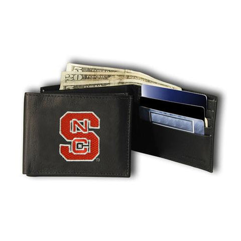 North Carolina State Wolfpack NCAA Embroidered Billfold Wallet