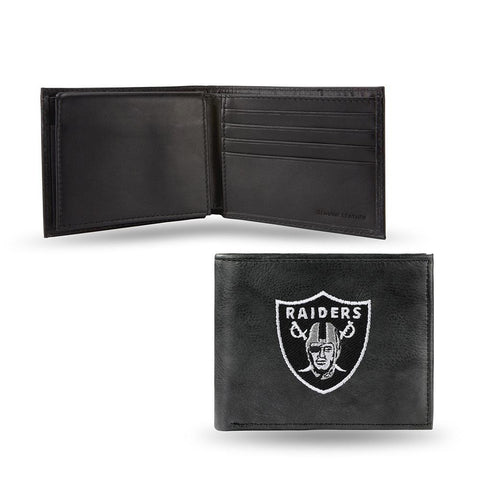 Oakland Raiders  Embroidered Billfold Wallet