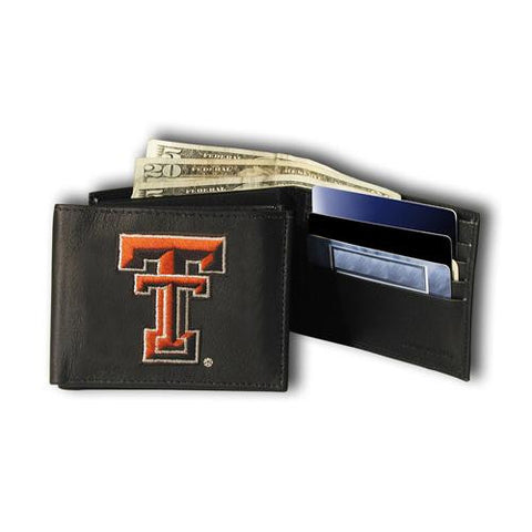 Texas Tech Red Raiders NCAA Embroidered Billfold Wallet