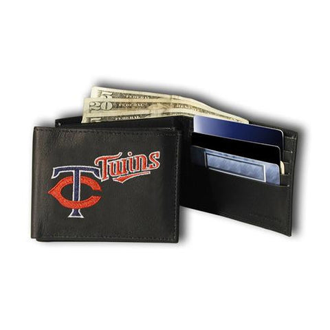 Minnesota Twins MLB Embroidered Billfold Wallet