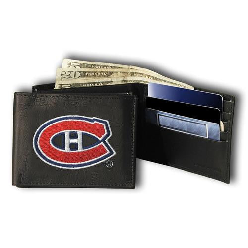 Montreal Canadiens NHL Embroidered Billfold Wallet