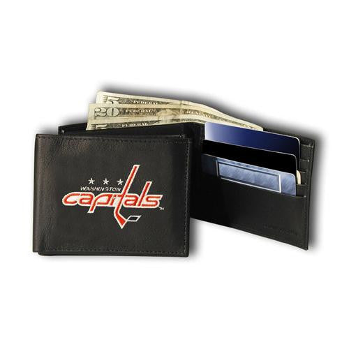 Washington Capitals NHL Embroidered Billfold Wallet