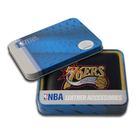 Philadelphia 76ers  Embroidered Billfold Wallet