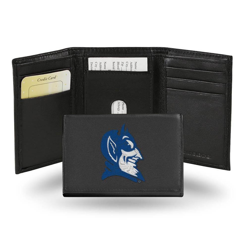 Duke Blue Devils  Embroidered Trifold Wallet