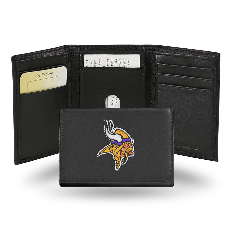 Minnesota Vikings  Embroidered Trifold Wallet