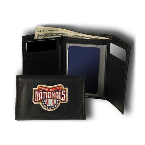 Washington Nationals MLB Embroidered Trifold Wallet