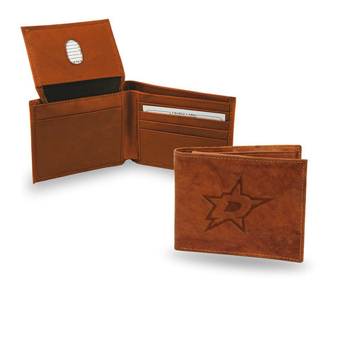 Dallas Stars  Embossed Leather Billfold