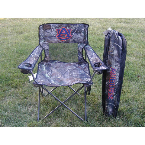 Auburn Tigers NCAA Ultimate Real Tree Camo Adult Tailgate Chair