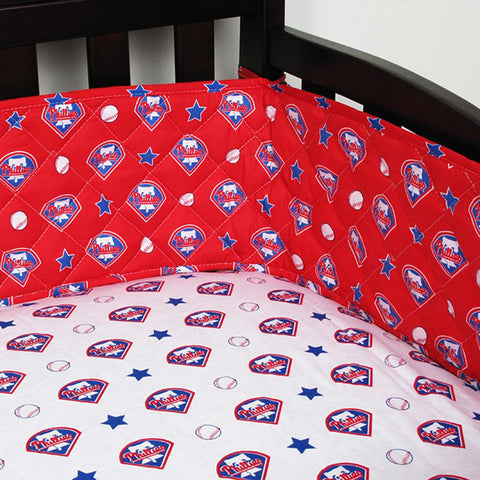 Philadelphia Phillies MLB Micro Fiber Crib Bumper