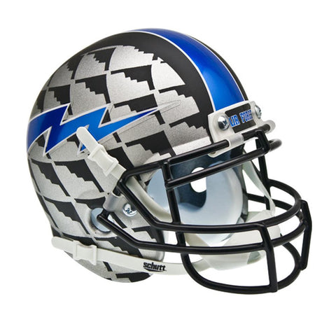 Air Force Falcons NCAA Authentic Mini 1-4 Size Helmet (Alternate B2 Bomber 4)