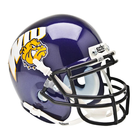 Western Illinois Leathernecks NCAA Authentic Mini 1-4 Size Helmet