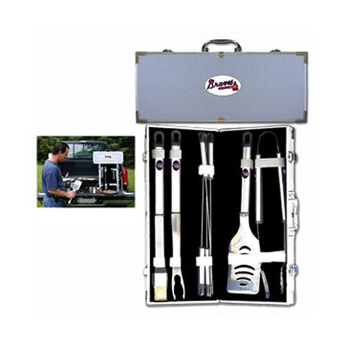 Atlanta Braves MLB 8pc BBQ Tools Set