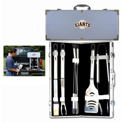 San Francisco Giants MLB 8pc BBQ Tools Set