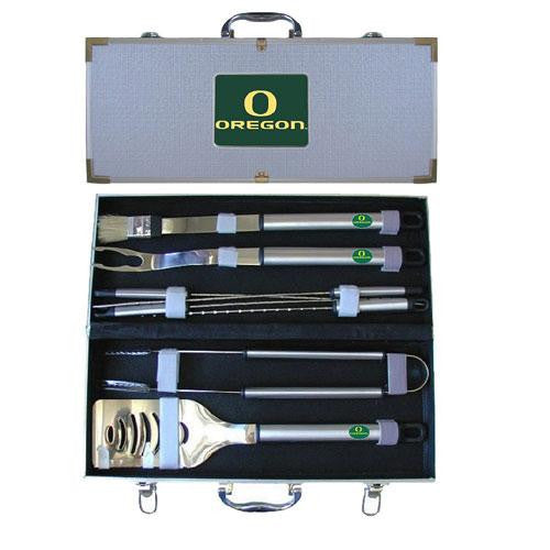 Oregon Ducks NCAA 8pc BBQ Tools Set