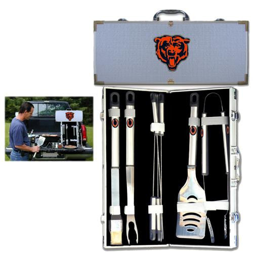 Chicago Bears NFL 8pc BBQ Tools Set