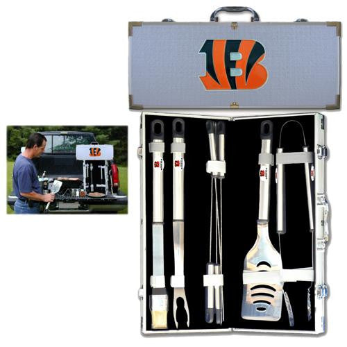 Cincinnati Bengals NFL 8pc BBQ Tools Set