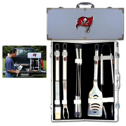 Tampa Bay Buccaneers NFL 8pc BBQ Tools Set