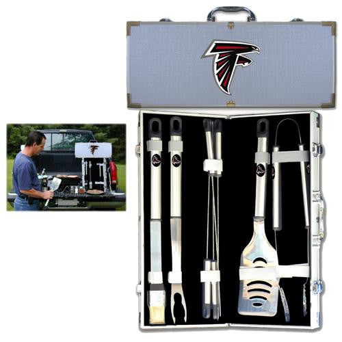 Atlanta Falcons NFL 8pc BBQ Tools Set