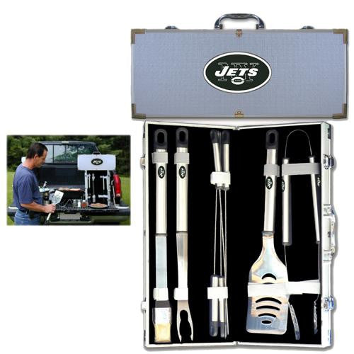 New York Jets NFL 8pc BBQ Tools Set