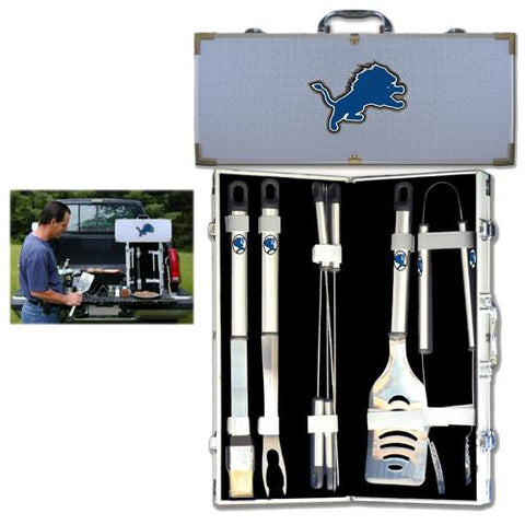 Detroit Lions NFL 8pc BBQ Tools Set