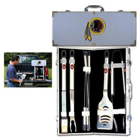 Washington Redskins NFL 8pc BBQ Tools Set