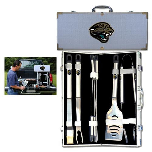 Jacksonville Jaguars NFL 8pc BBQ Tools Set