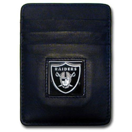 Oakland Raiders Executive NFL Money Clip-Card Holder