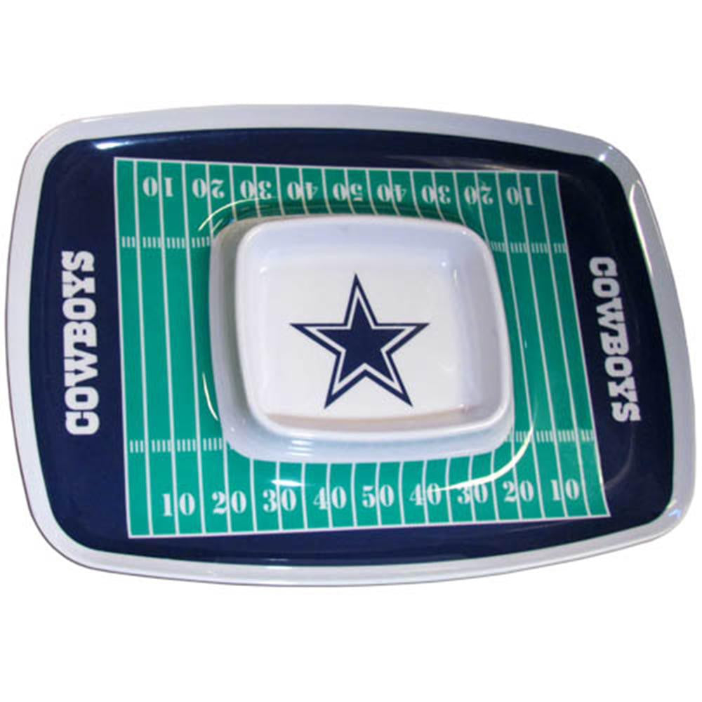 Dallas Cowboys NFL Chip & Dip Tray