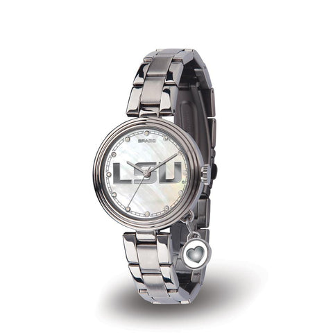 LSU Tigers NCAA Charm Series Women's Watch